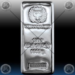 1000g (1kg) CAST BAR - GERMANIA MINT